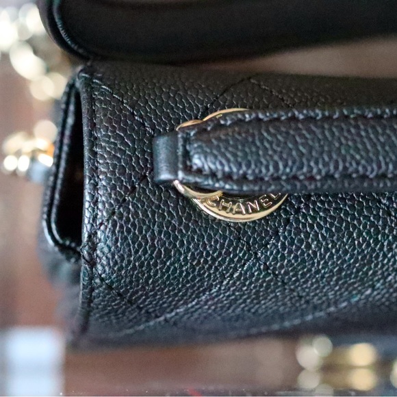 Chanel black caviar Cuba collection crossbody and top handle camera bag - Picture 7 of 14